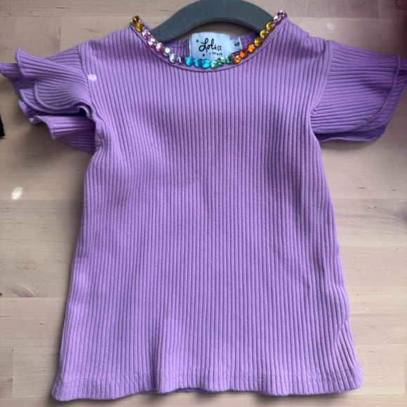 LOLA AND THE BOYS CANDY GEM BEAD RUFFLE SET - Picture 4 of 6